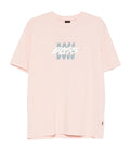 Pink Graphic Crew Neck T-Shirt 1