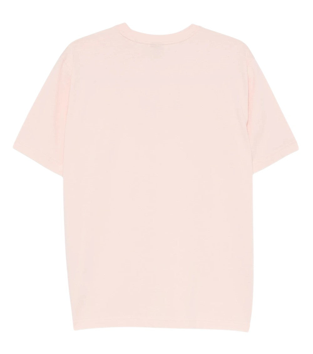Pink Graphic Crew Neck T-Shirt 2