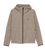 Beige Logo Hood Jacket 1