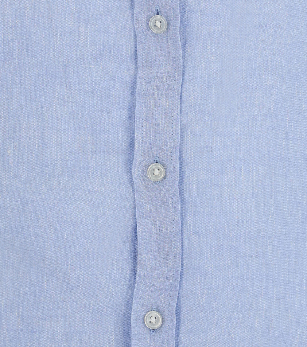 Light Blue Regular Solid Shirt 3