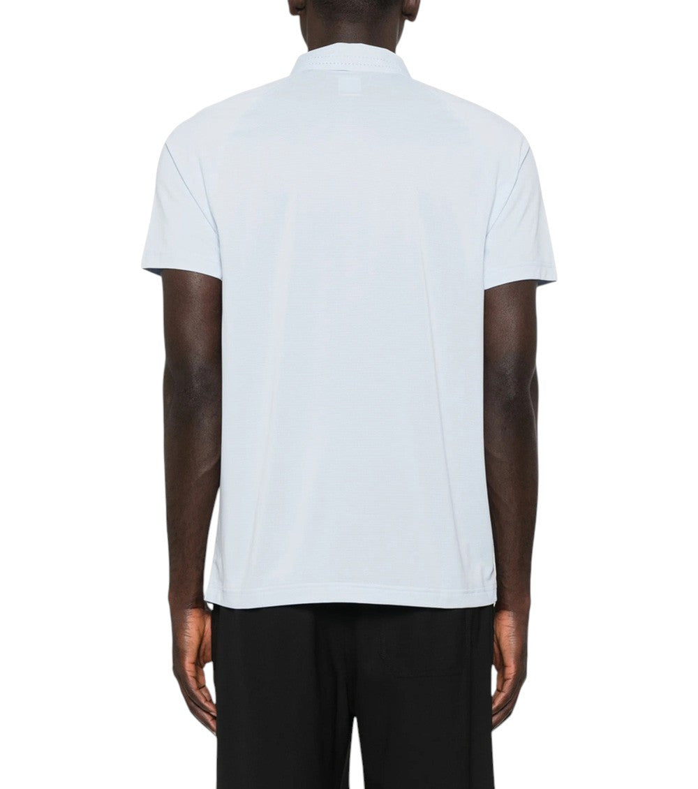 Light Blue Logo Polo 3