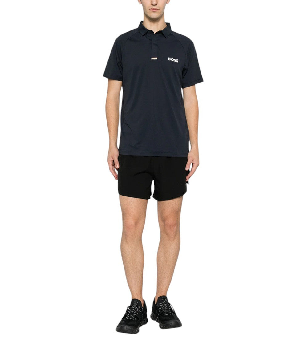Navy Blue Logo Polo 2