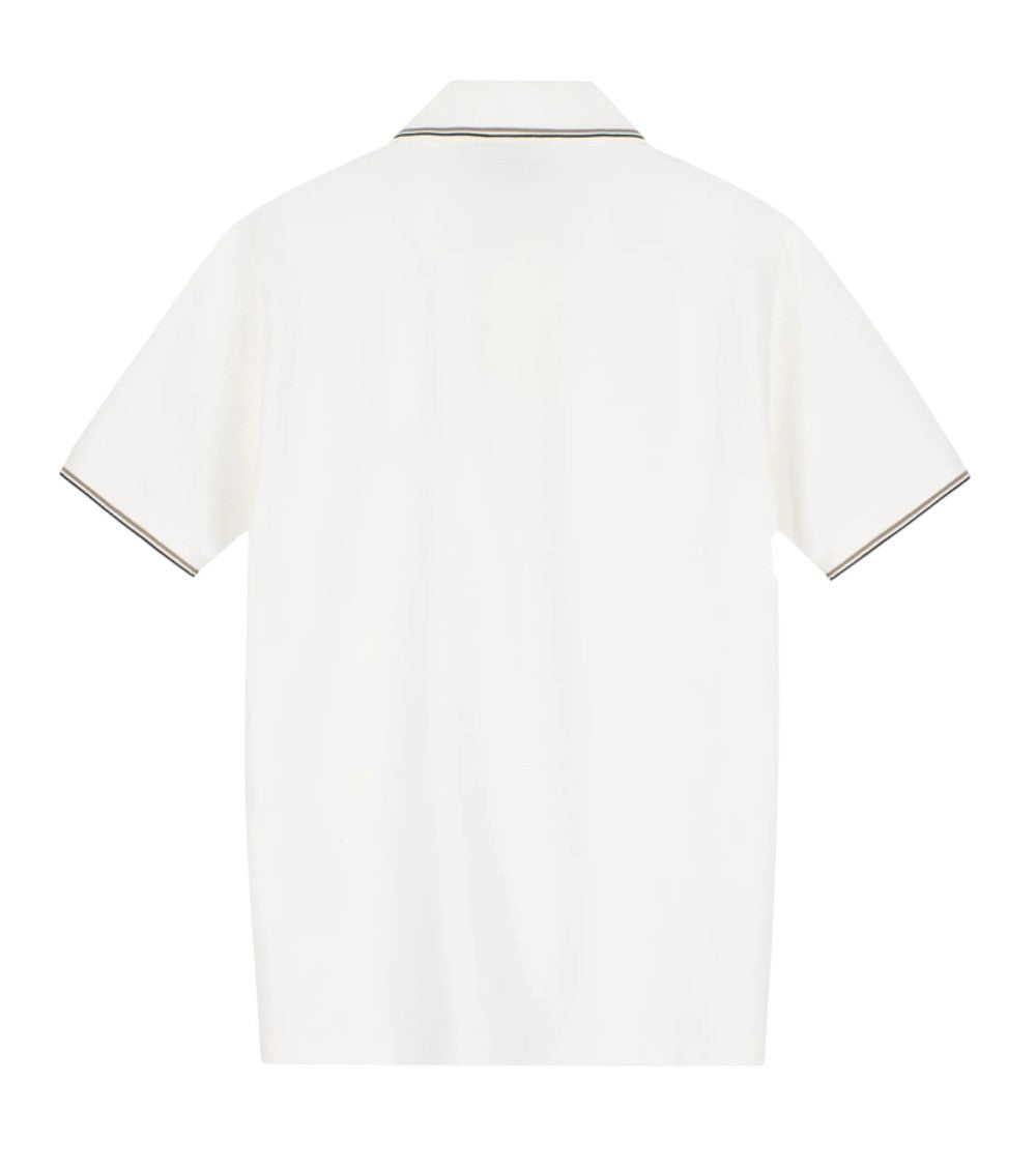 White Logo Polo 2