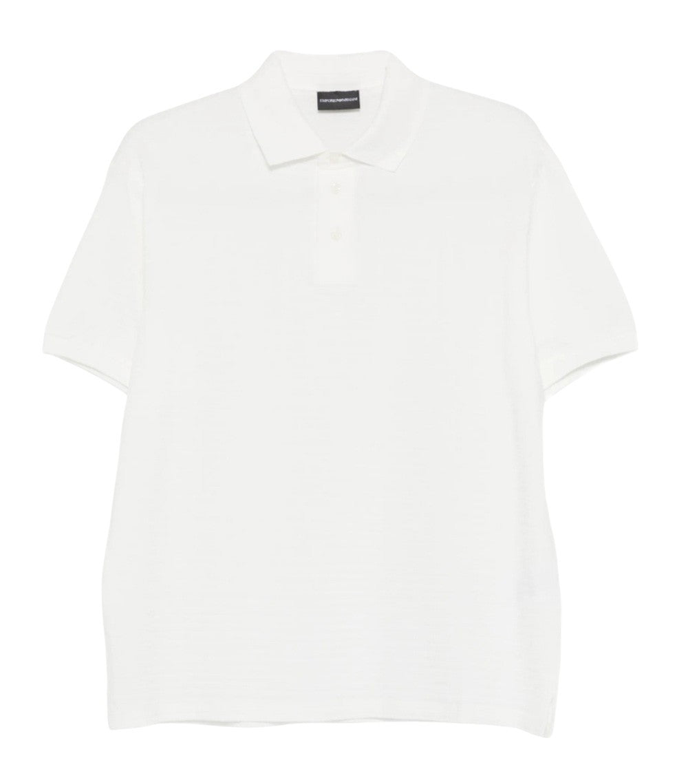 White Textured Polo 1