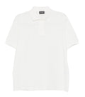 White Textured Polo 1