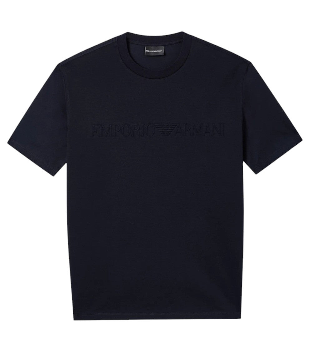 Black Logo Crew Neck T-Shirt 1