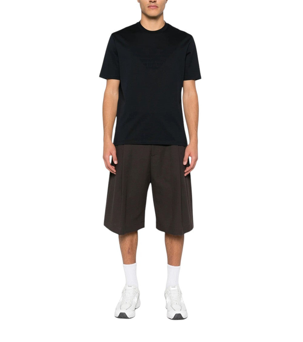 Black Logo Crew Neck T-Shirt 2