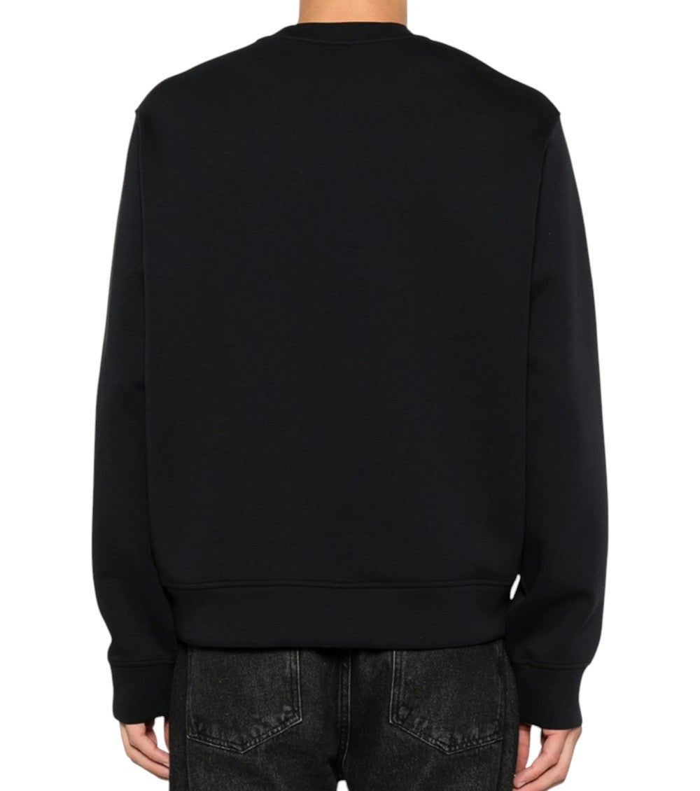 Black Logo Crew Neck Sweatshirt 3