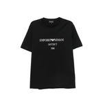 Black Logo Crew Neck T-Shirt 1