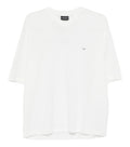 White Logo Crew Neck T-Shirt 1