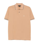 Beige Logo Polo 1