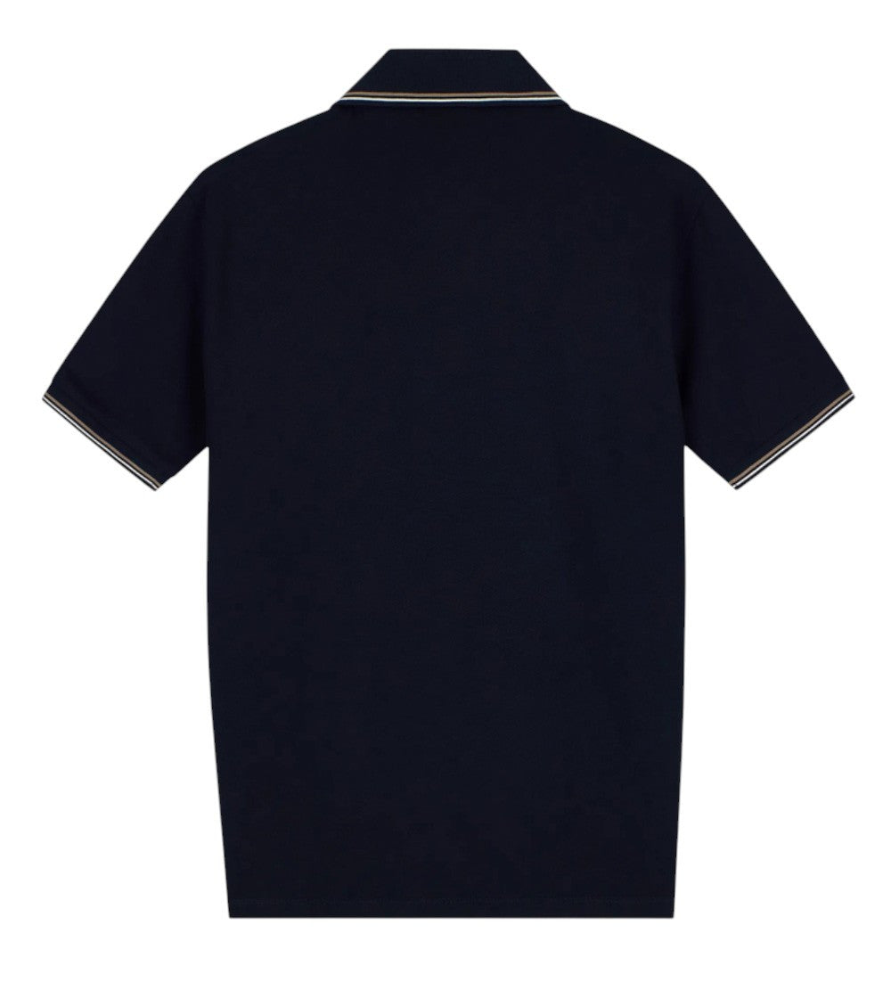 Navy Blue Logo Polo 2