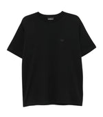 Black Logo Crew Neck T-Shirt 1
