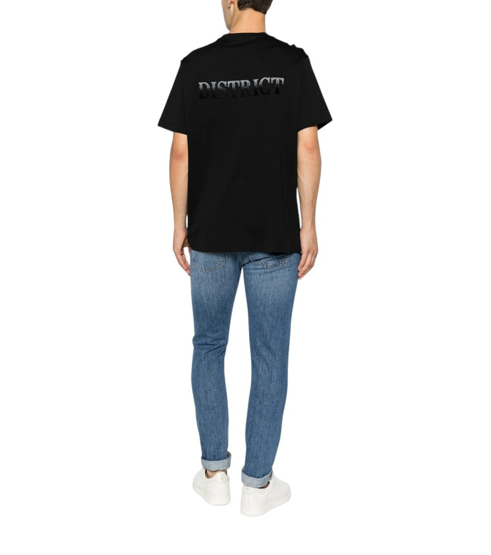 Black Logo Crew Neck T-Shirt 3