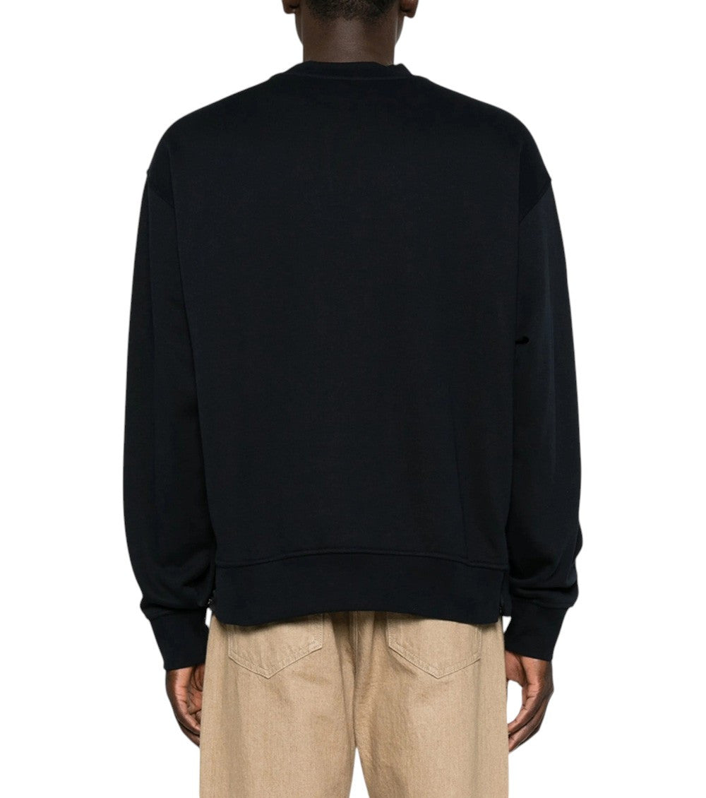 Black Logo Crew Neck Sweatshirt 3