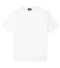 White Logo Crew Neck T-Shirt 1
