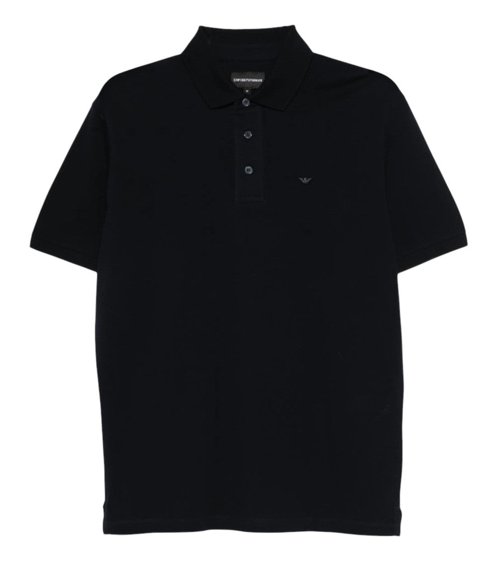 Black Logo Polo 1