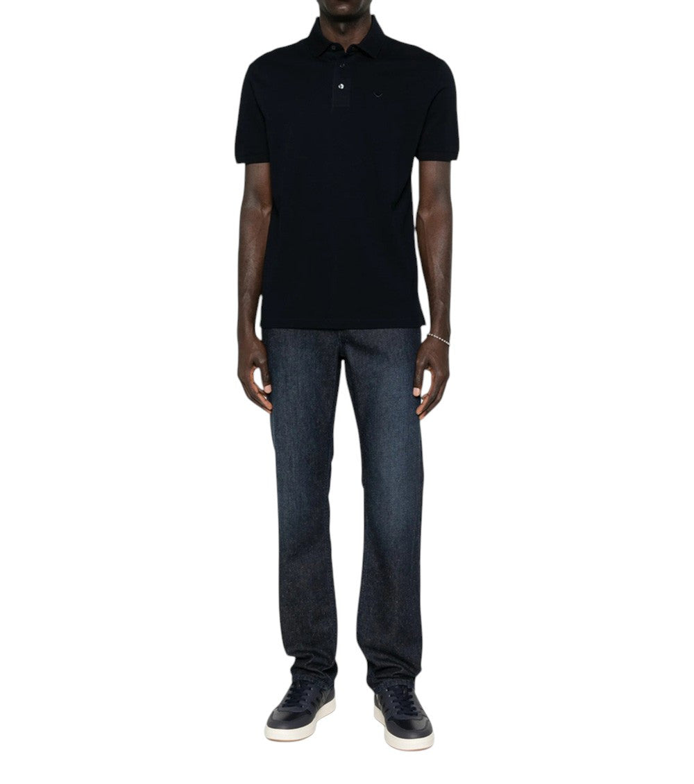 Black Logo Polo 2