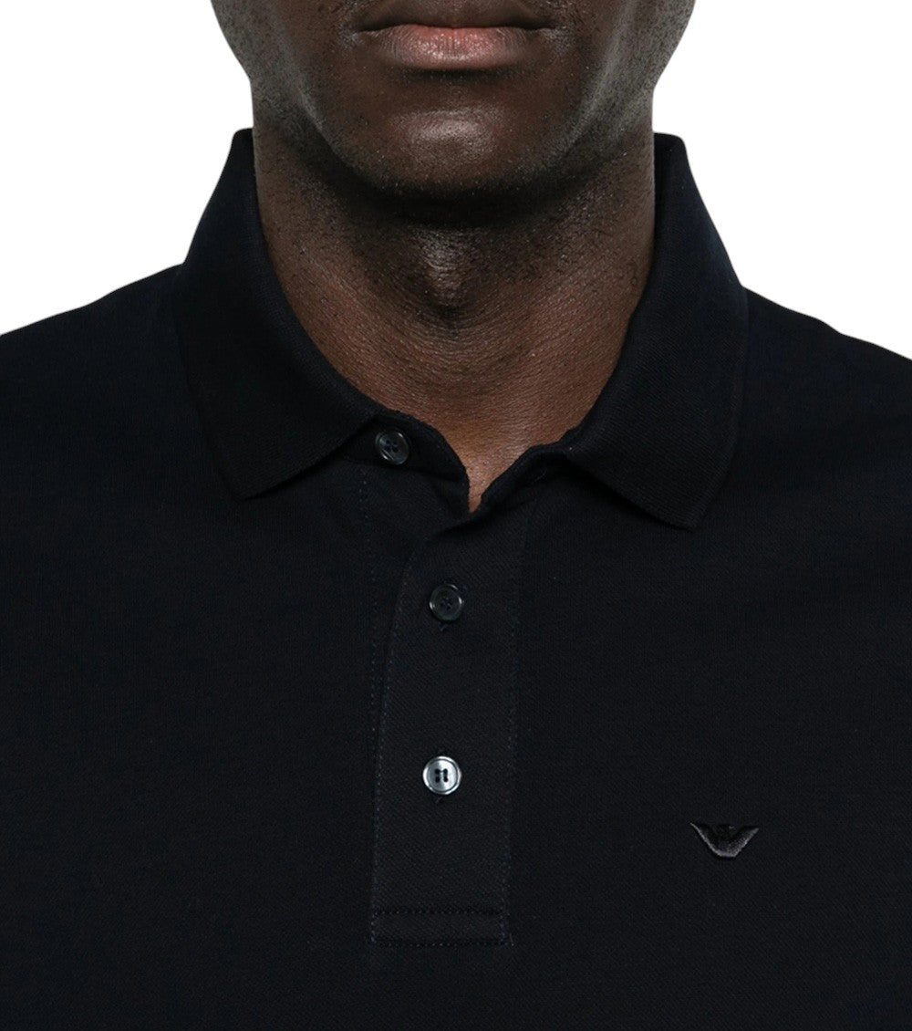 Black Logo Polo 4