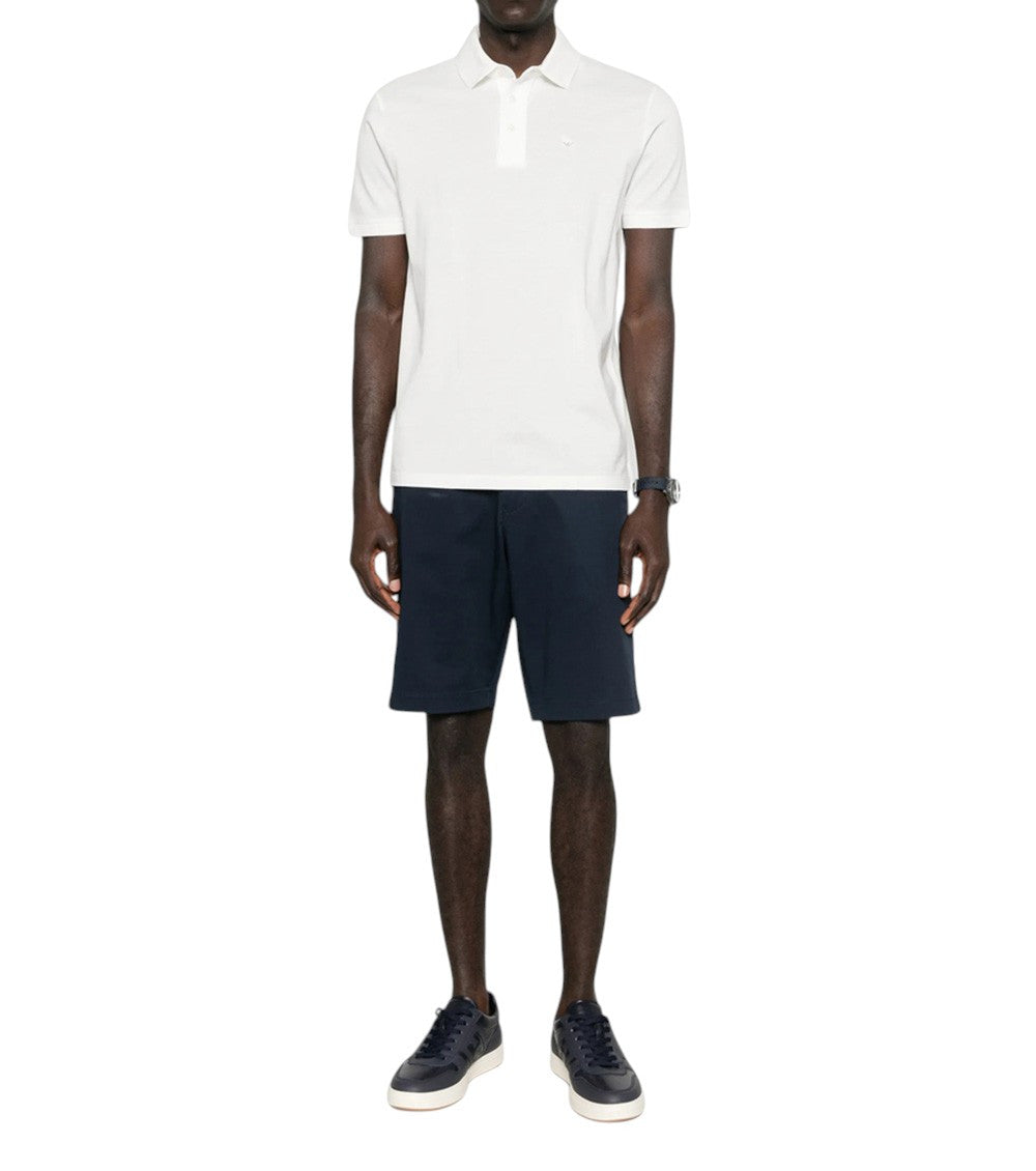 White Solid Polo 2