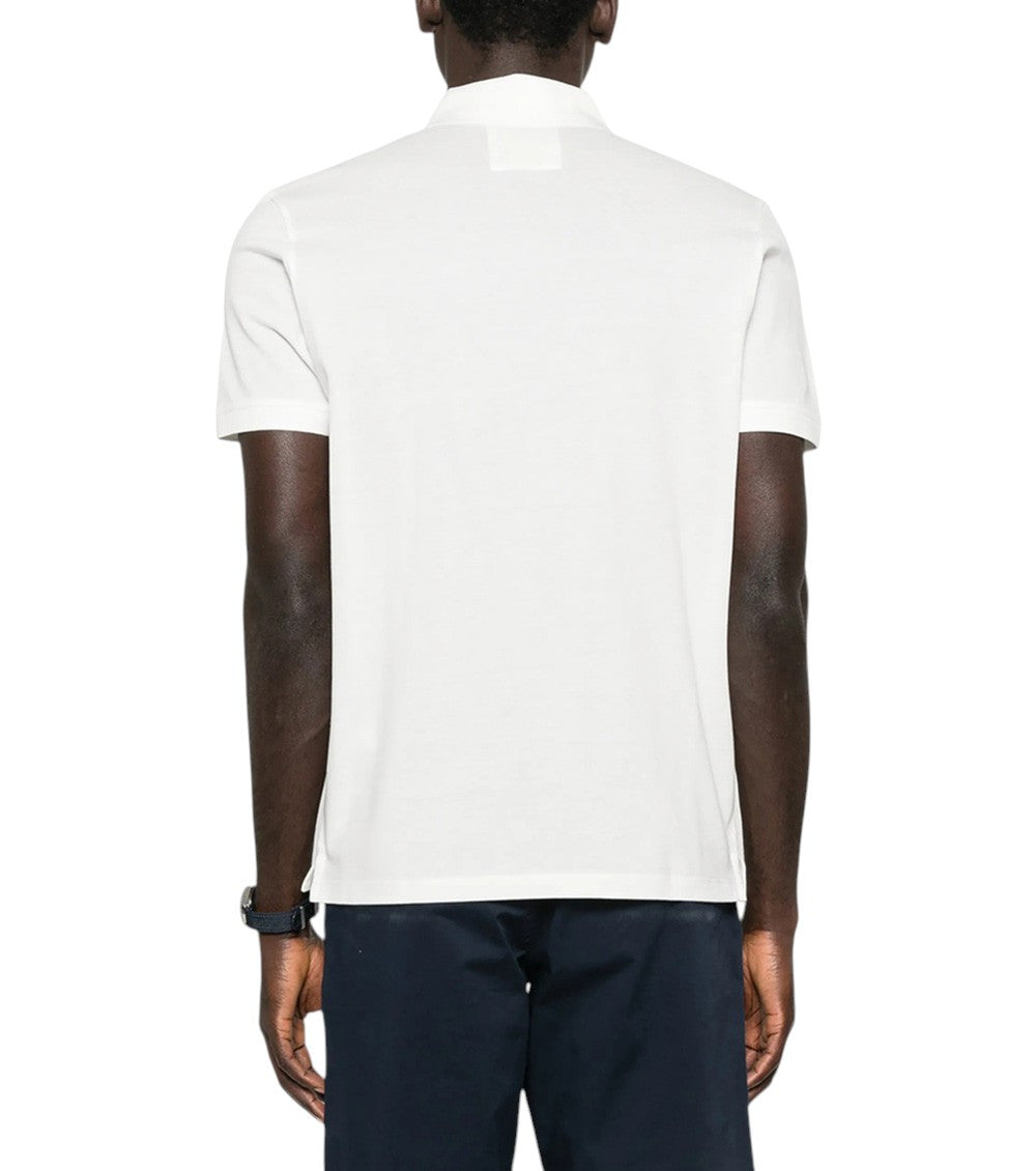 White Solid Polo 3