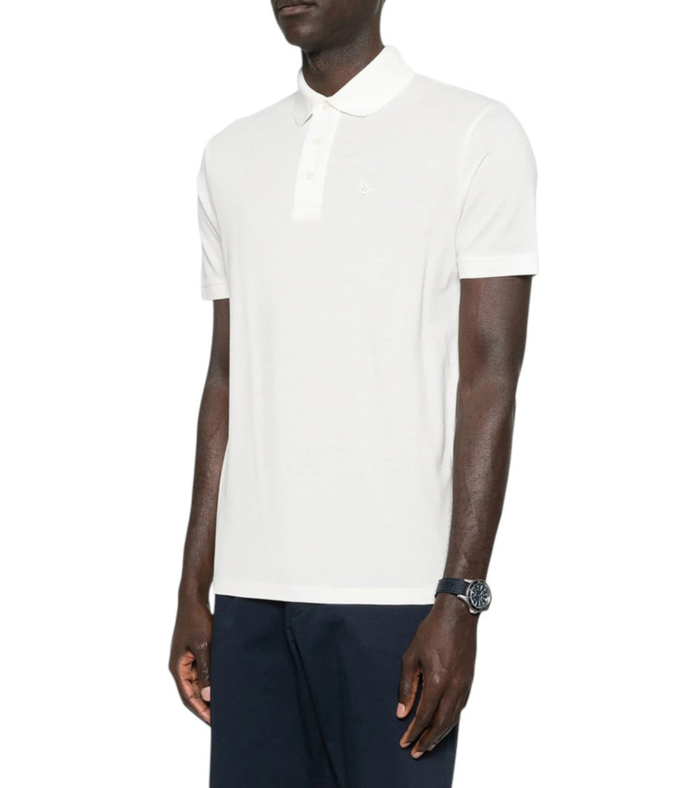 White Solid Polo 4