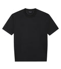 Black Solid Crew Neck T-Shirt 1
