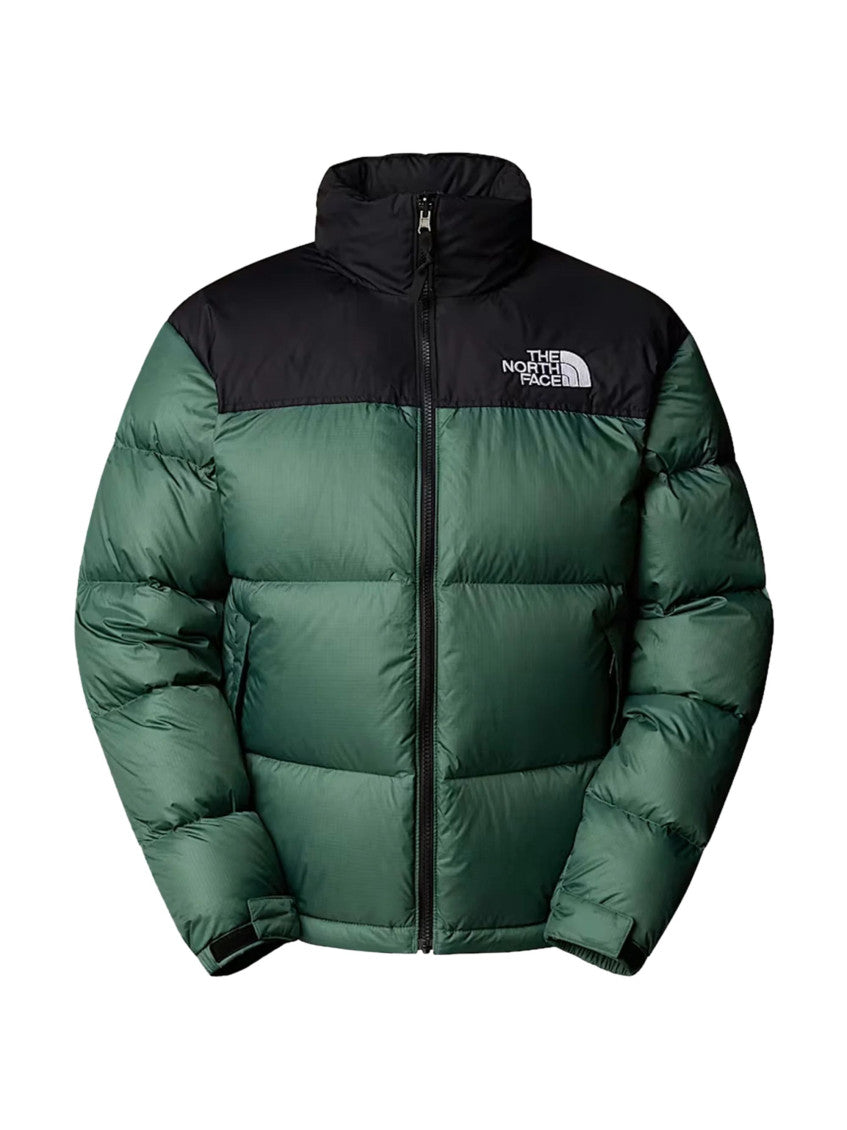 Green Mock Collar Jacket 1