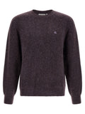 Purple Crew Neck Sweater 1