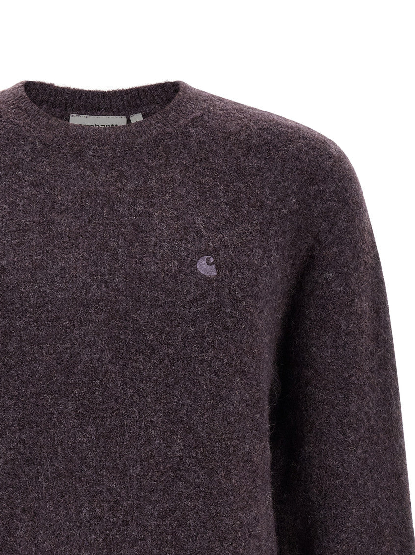 Purple Crew Neck Sweater 3