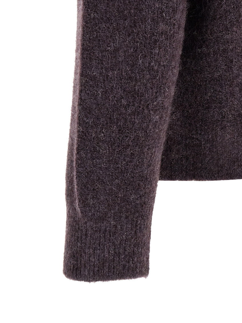 Purple Crew Neck Sweater 4