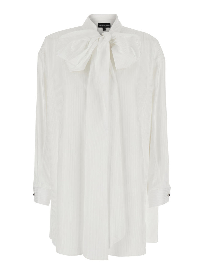 White Regular Textured Shirt 1