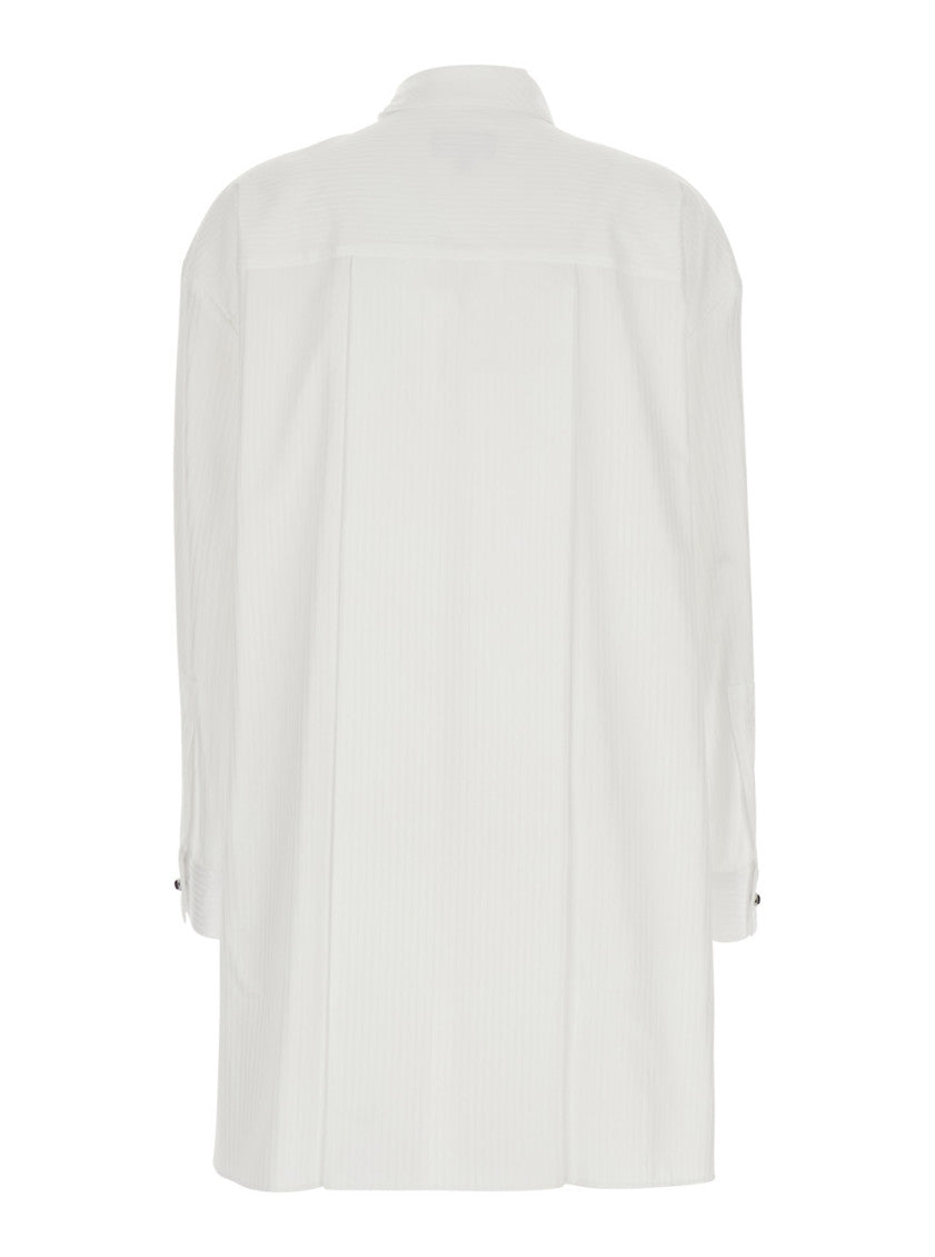 White Regular Textured Shirt 2