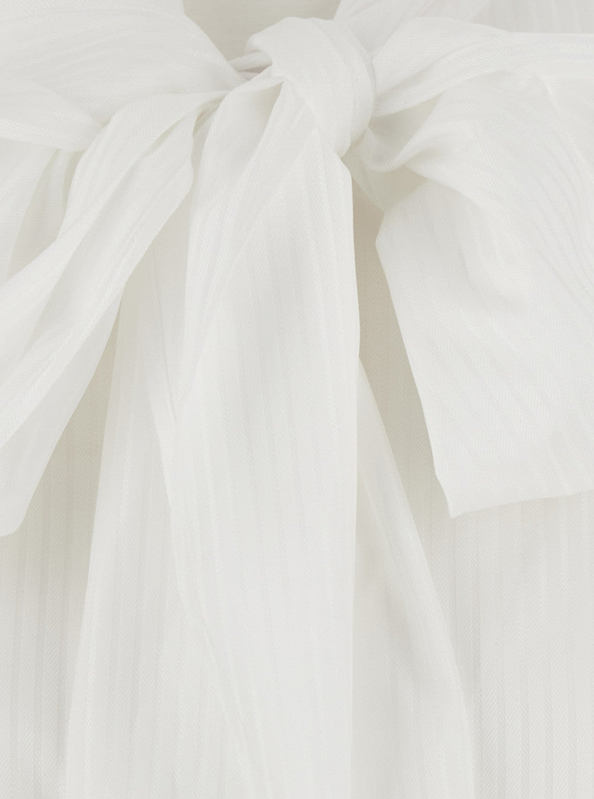 White Regular Textured Shirt 3