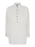 White Regular Solid Shirt 1