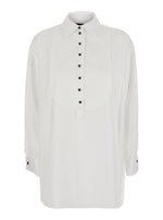 White Regular Solid Shirt 1