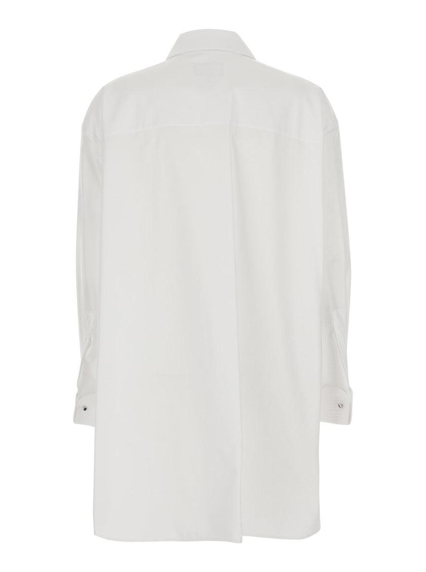 White Regular Solid Shirt 2