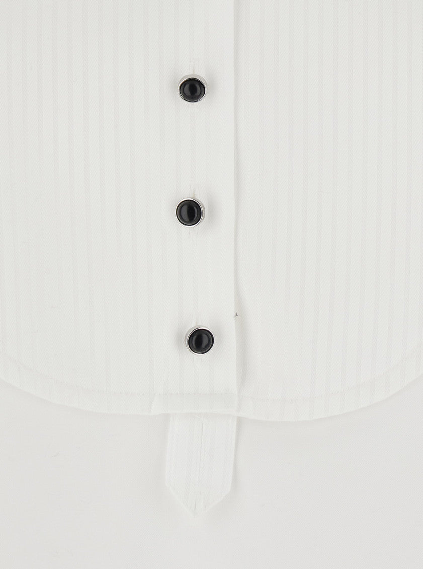 White Regular Solid Shirt 3
