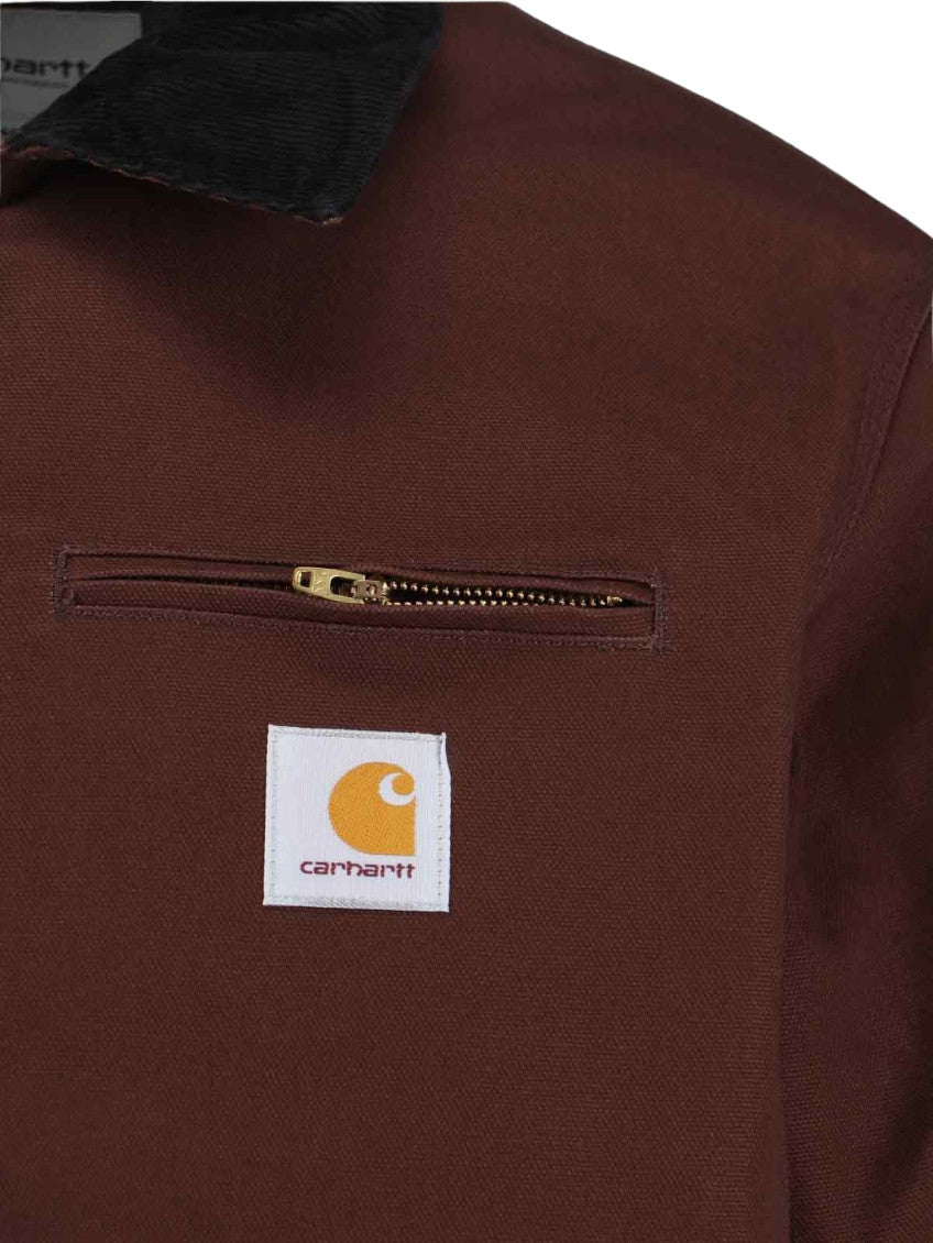 Brown Regular Logo Jacket 3