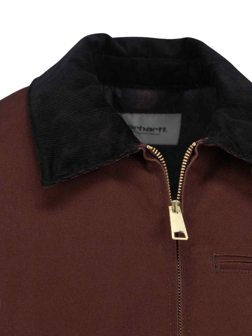 Brown Regular Logo Jacket 4