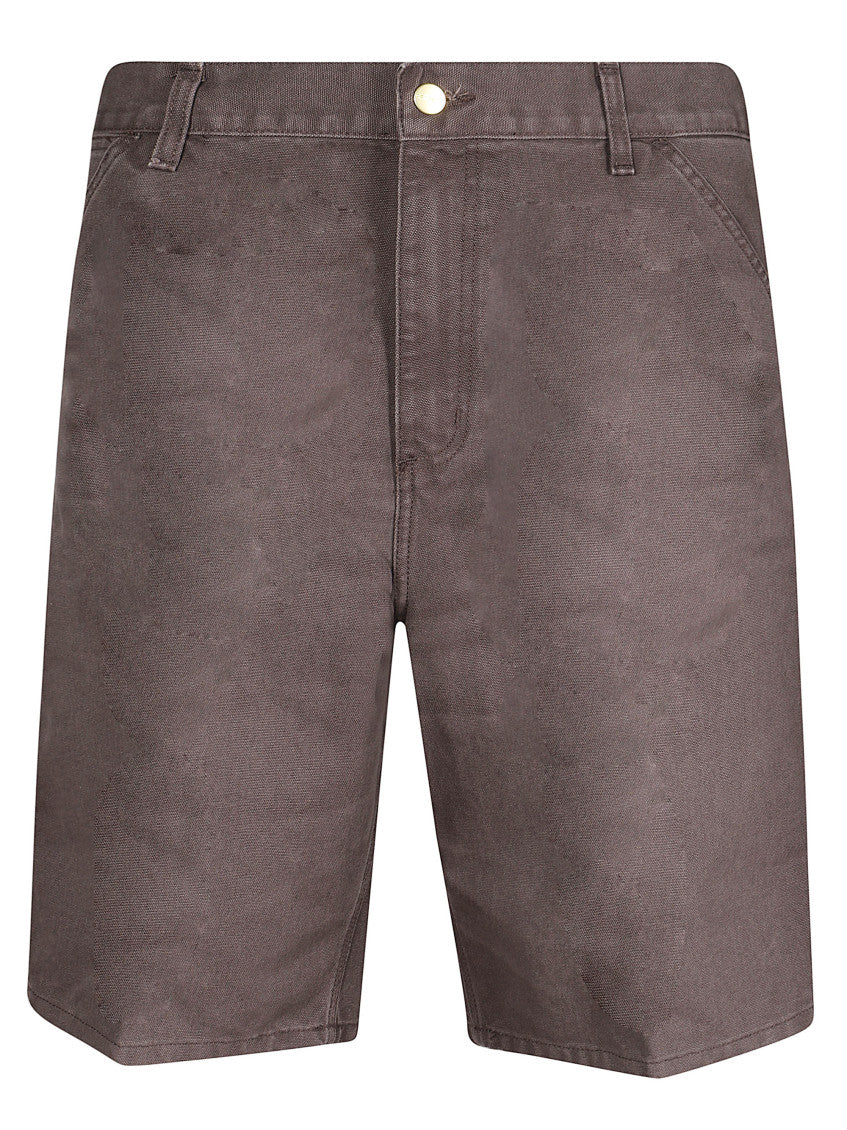 Taupe Brown Relaxed Shorts 1
