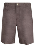 Taupe Brown Relaxed Shorts 1