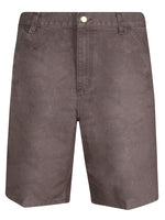 Taupe Brown Relaxed Shorts 1