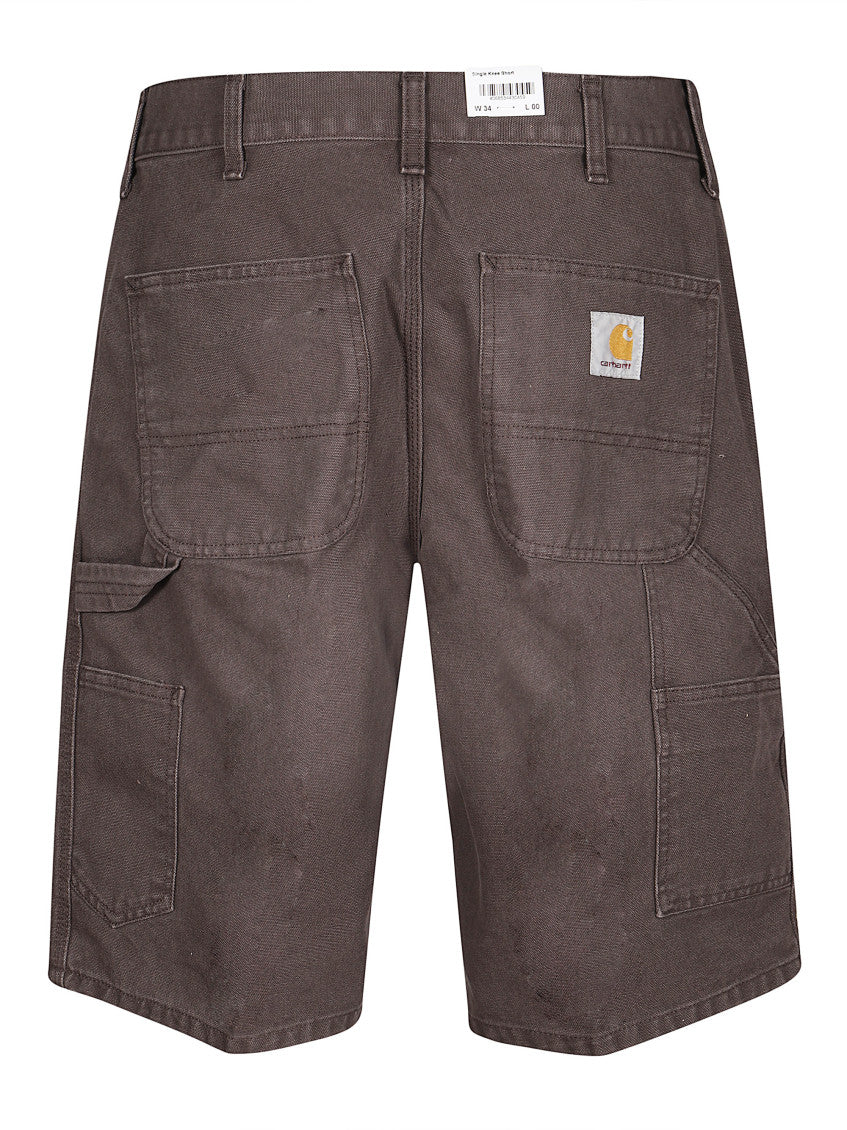 Taupe Brown Relaxed Shorts 2