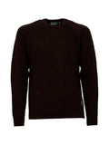 Dark Brown Knitted Sweater 1