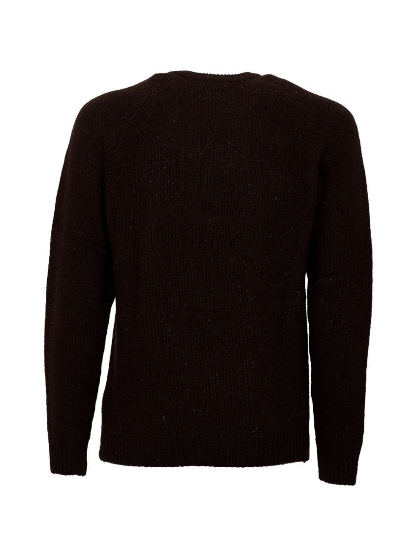 Dark Brown Knitted Sweater 2