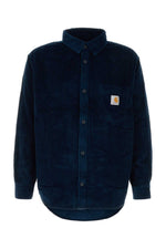 Navy Blue Corduroy Shirt 1