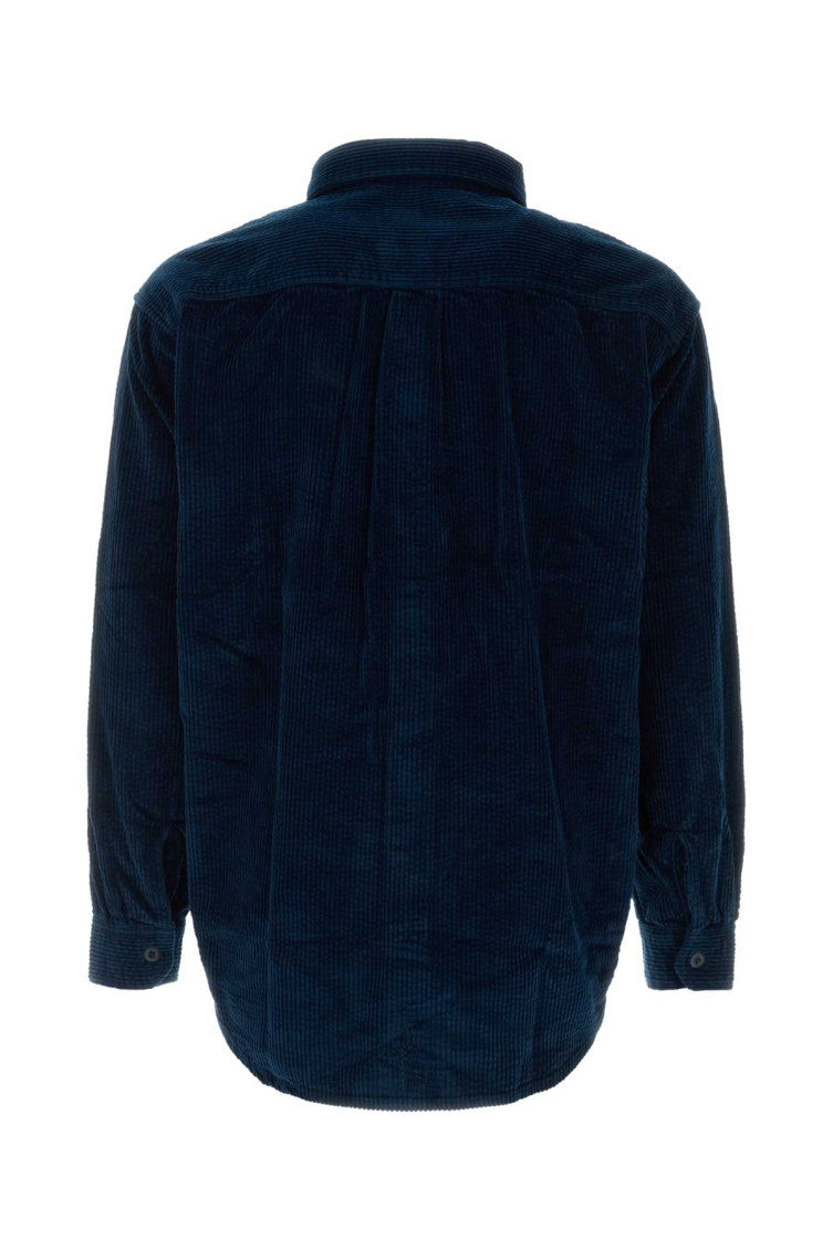 Navy Blue Corduroy Shirt 2