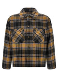 Yellow Boxy Plaid Shirt 1