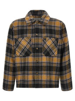 Yellow Boxy Plaid Shirt 1